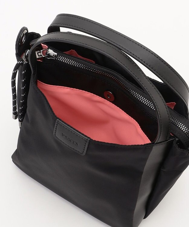 Y'SACCS 【大人のおしゃれ手帖10月号掲載】市川実和子×Y'SACCS　ナイロンすっきりミニマムトート ブラック