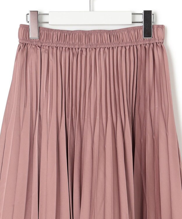 J.PRESS YORK STREET 【WOMEN】ロング プリーツスカート ピンク系