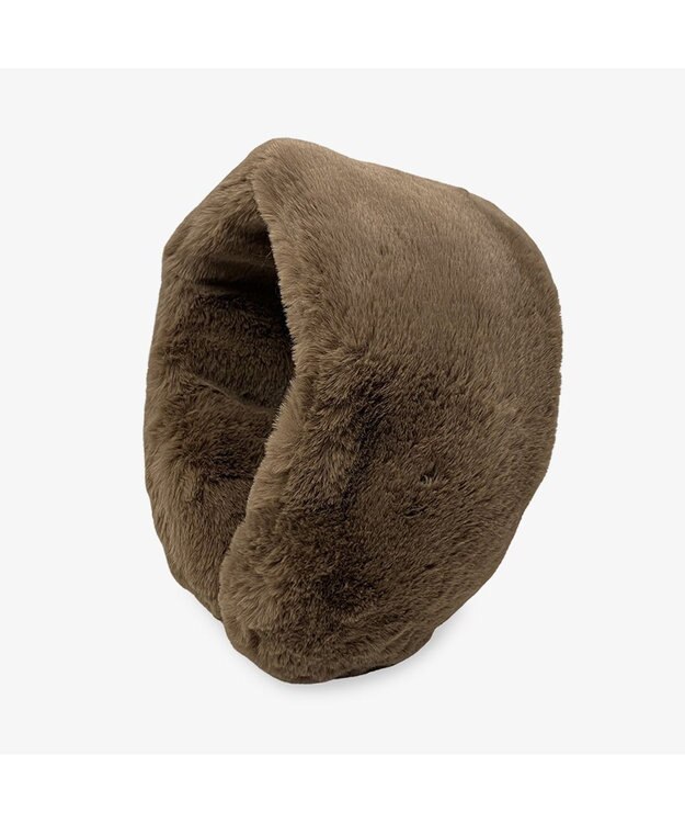 林八百吉商店 un chapeau  オールファーイヤマフ ブラウン