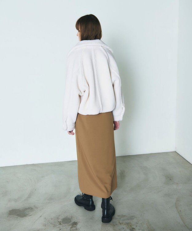 GRACE CONTINENTAL ボアジャケット キナリ