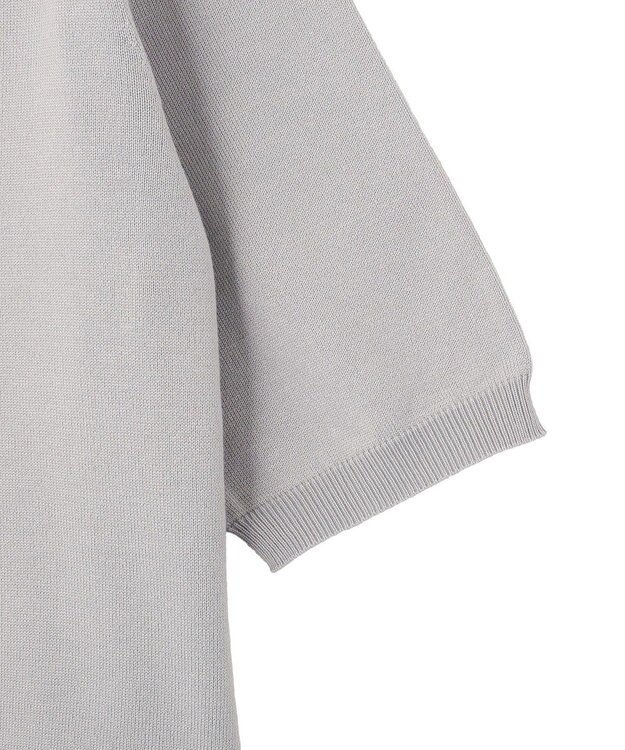 AMERICAN HOLIC 襟付き配色ニット Gray