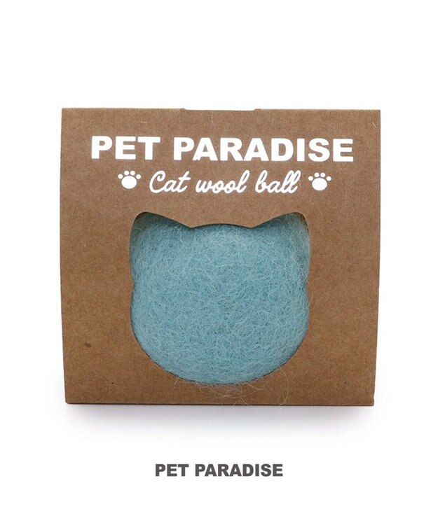 PET PARADISE ペットパラダイス 猫 羊毛 ボール 【単品】 ミント