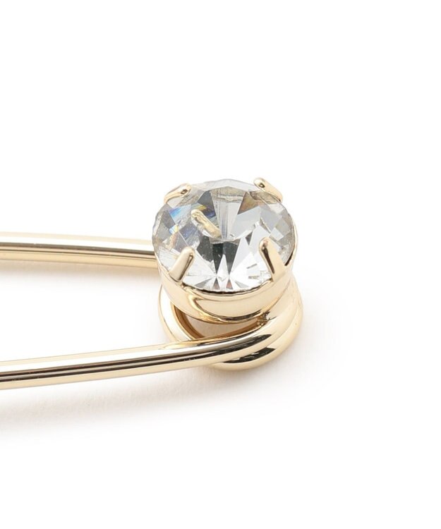 23区 ビジュー キルトピン ホワイト系