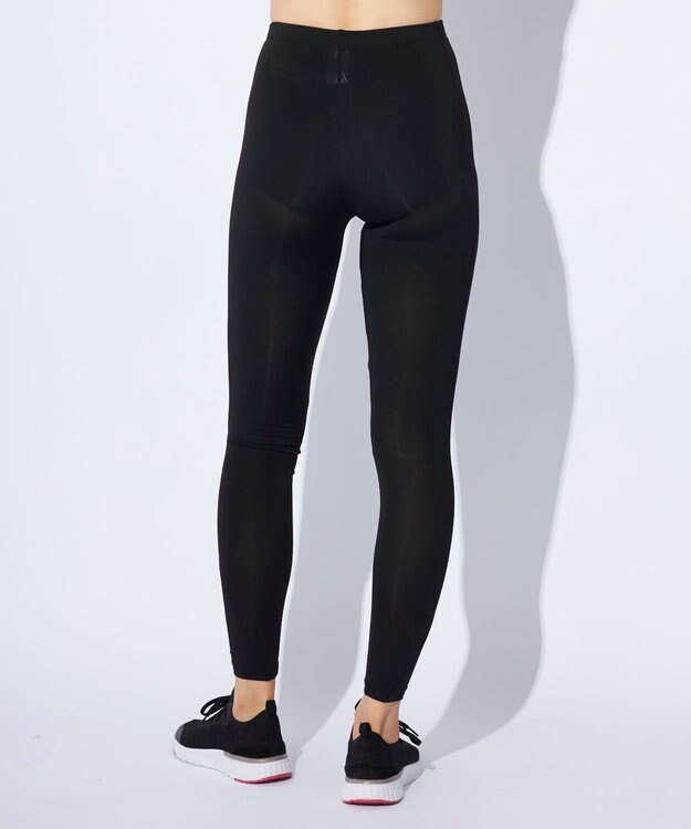 OP／FILA 【Kappa】スポーツレギンス｜コンプレッションウェア ブラック×ブラック