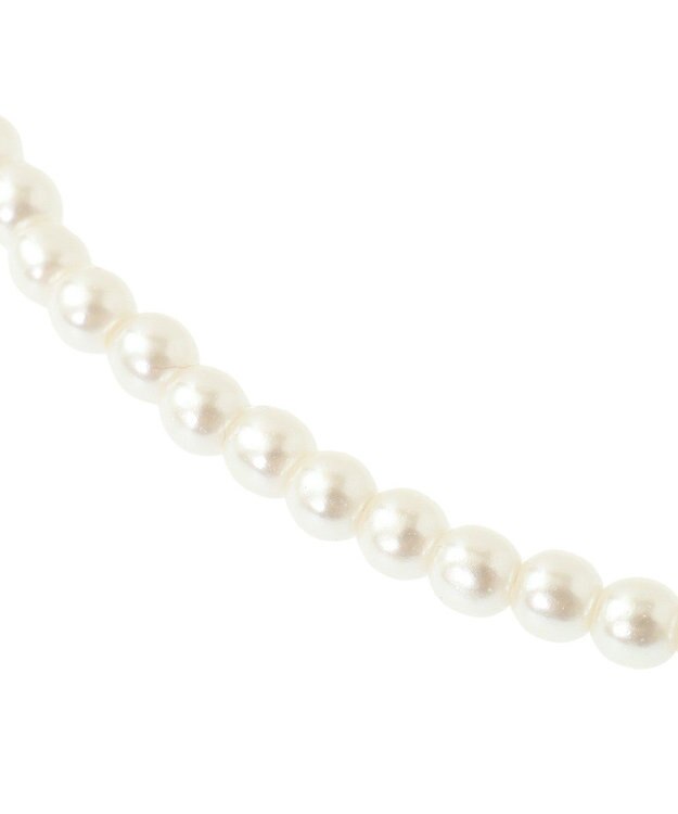 Green Parks ・ＨＡＬＦ　ＴＩＭＥ　ピアス・パールネックレスセット White