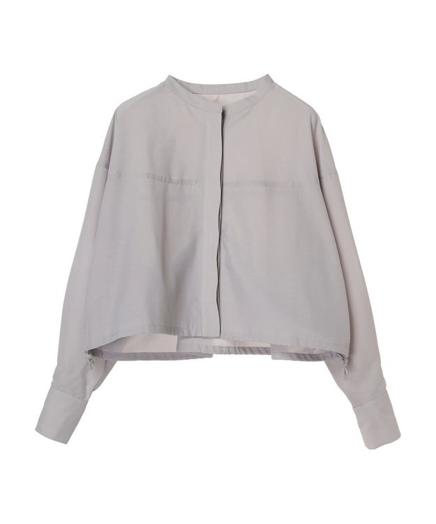 earth music&ecology シャツブルゾン Light Gray