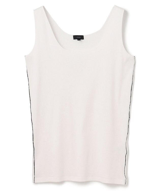 JOSEPH 【洗える】クリーミーリブ　タンクトップ White