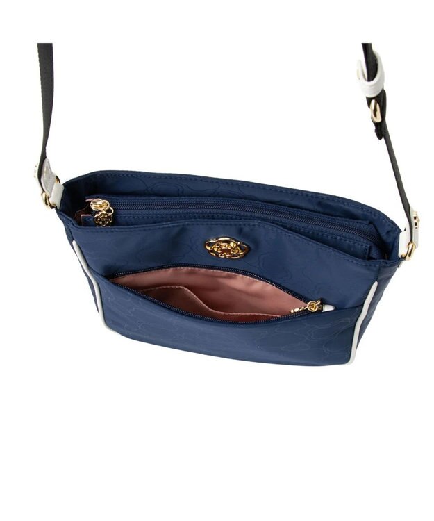 CLATHAS フレイム ショルダーバッグ ネイビー