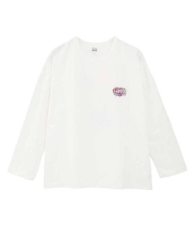 AMERICAN HOLIC Pizza Planet オーダーメモロングTシャツ Off White