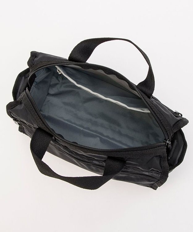 LeSportsac MINI DUFFEL CROSSBODY/リサイクルドブラックJP リサイクルドブラックJP