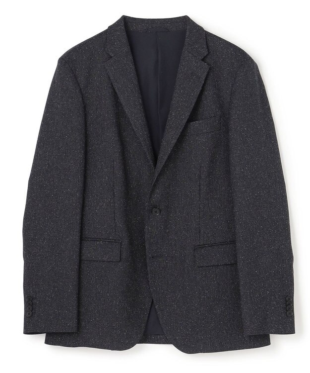 JOSEPH HOMME 新素材【セットアップ対応】カラーネップストレッチ 　テーラードジャケット ネイビー系