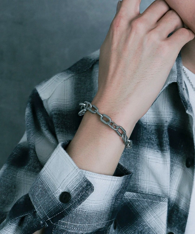 WEGO ヘビーチェーンブレス 柄15