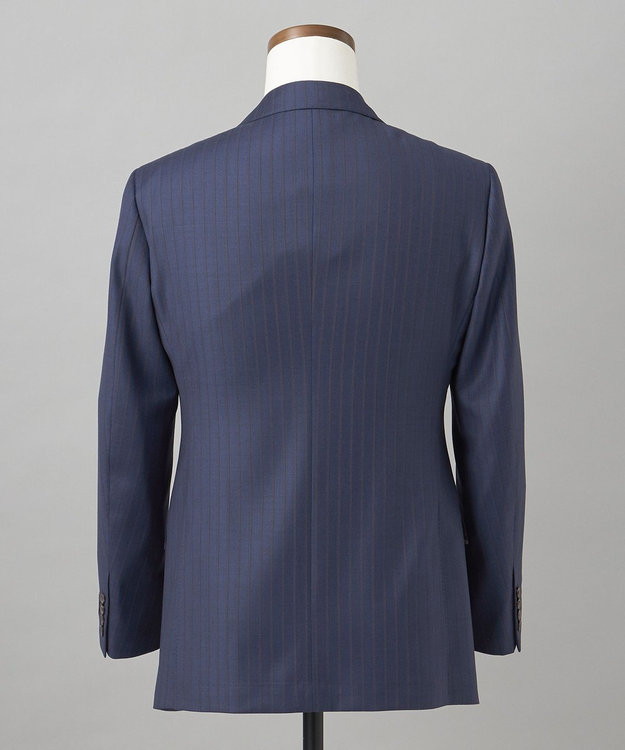 GOTAIRIKU 【DORMEUIL】AMADEUS365 スーツ（ネイビーストライプ） ネイビー系1