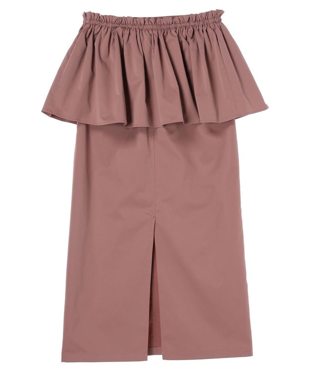 Green Parks ・ＳＵＧＡＲ　ＳＰＯＯＮ　３ｗａｙペプラムスカート Pink