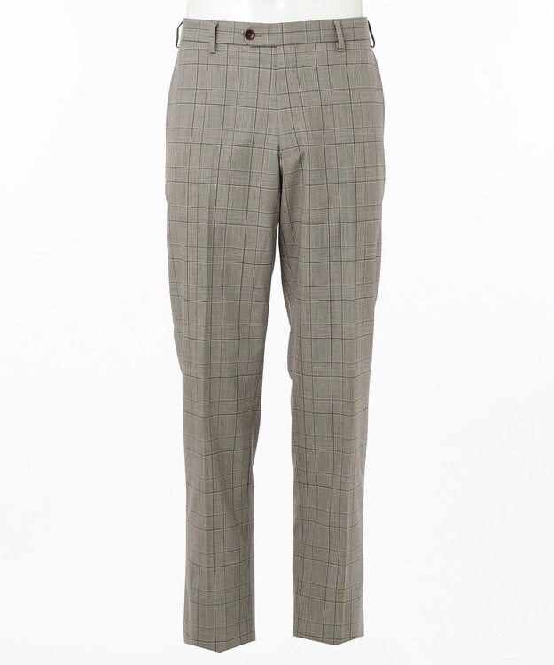 J.PRESS MEN 【ESSENTIAL  CLOTHING】グレナカートチェック スーツ ベージュ系3