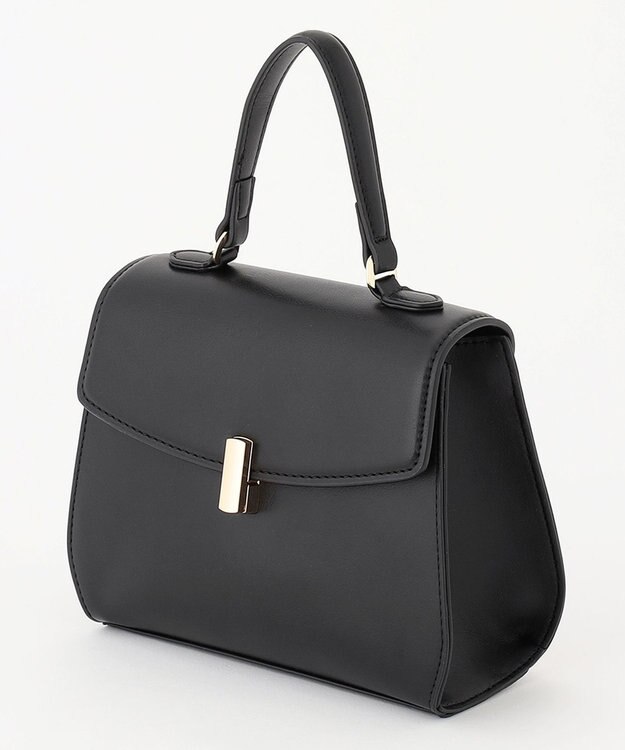 組曲 トップハンドルハンド バッグ ブラック系