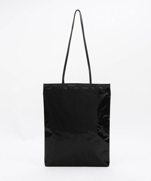 LeSportsac VERTICAL CITY TOTE/アップタウンブラックシャイン/ブラック アップタウンブラックシャイン/ブラック