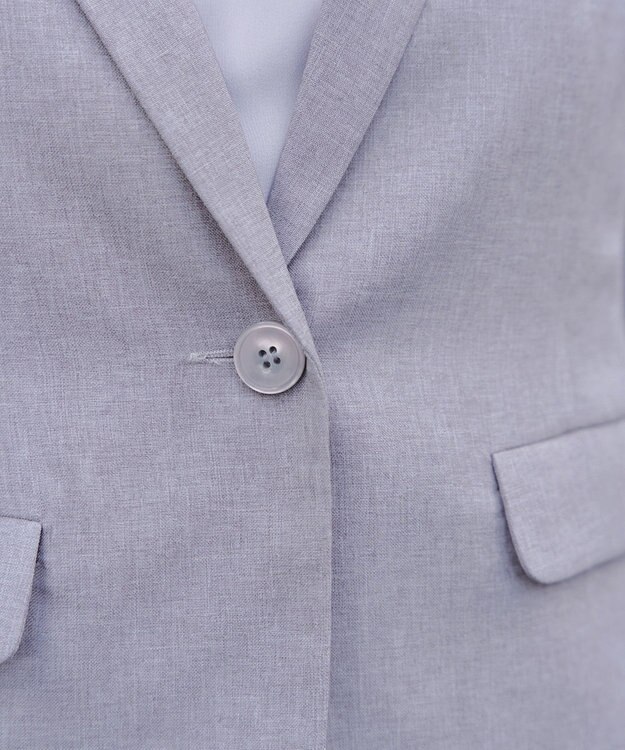 Tiaclasse L テーラードサマージャケット グレー