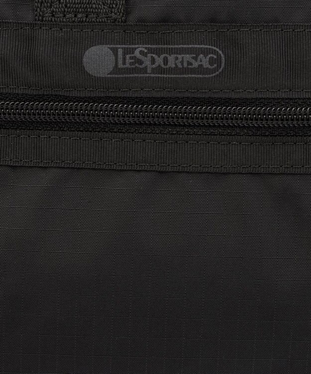 LeSportsac MINI DUFFEL CROSSBODY/リサイクルドブラックJP リサイクルドブラックJP