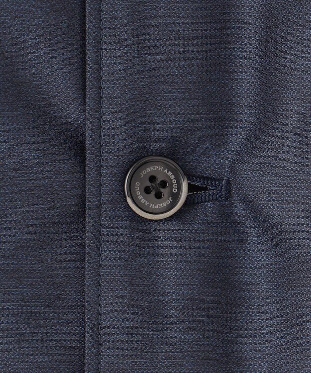 JOSEPH ABBOUD 【軽量/ダウンの吹き出しを防ぐキルトレスダウン】ADSインターレース ダウンベスト ブルー系