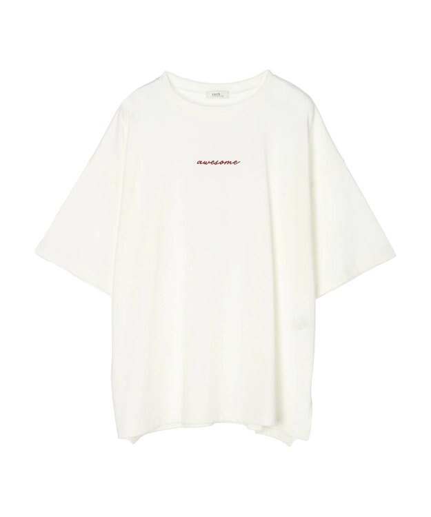 earth music&ecology ａｗｅｓｏｍｅ　ルーズＴ Off White