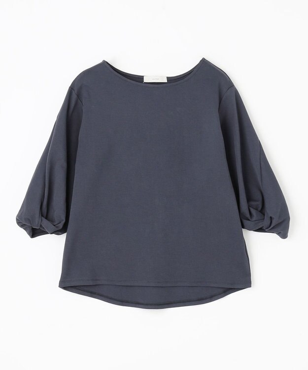 ANY 【WEB限定】シルケットスムース ツイストリーブプルオーバー ネイビー