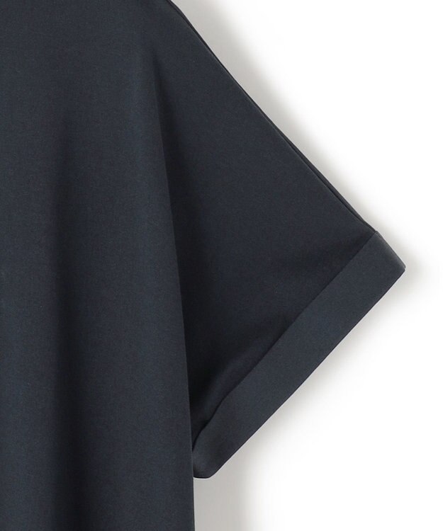 J.PRESS YORK STREET 【WOMEN】キャップスリーブ ワンピース ネイビー系