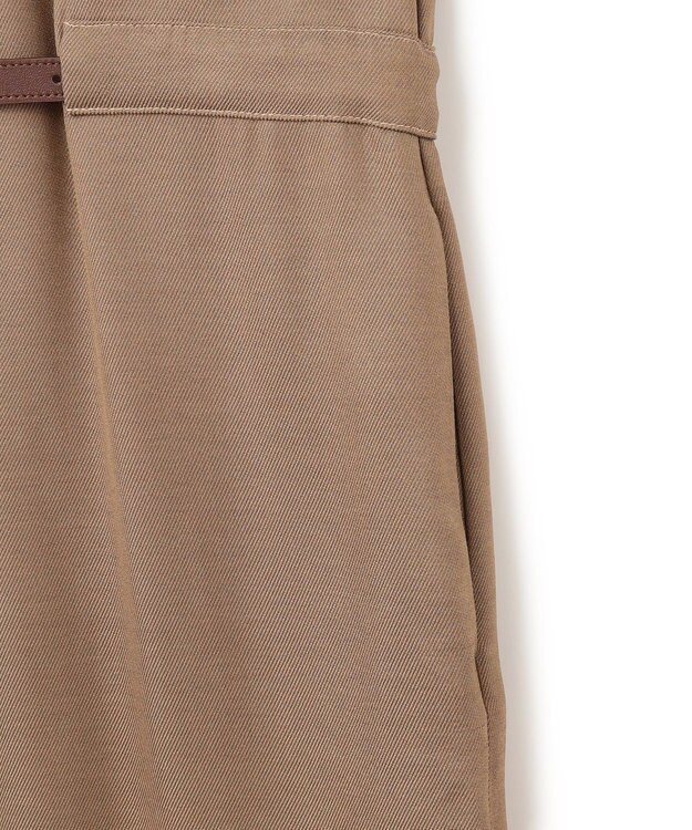 JOSEPH ビスコースツイル　シャツドレス Hickory