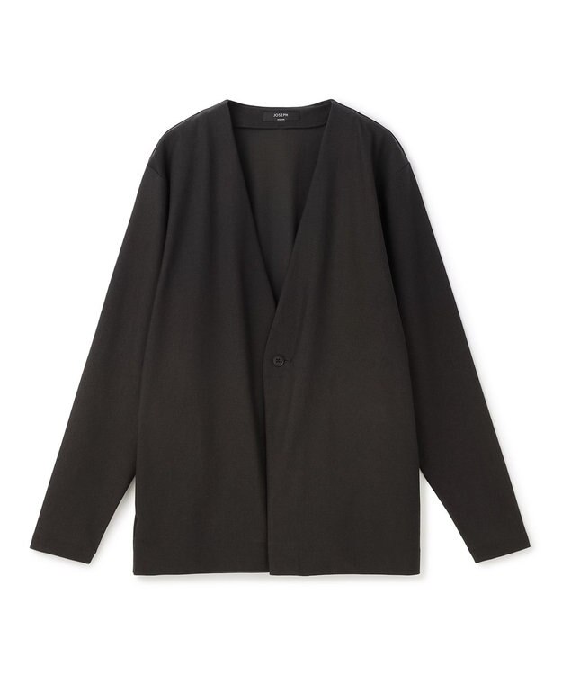 JOSEPH HOMME 【新色追加】エアトールストレッチ　カーディガン ＜新色＞ダークブラウン系