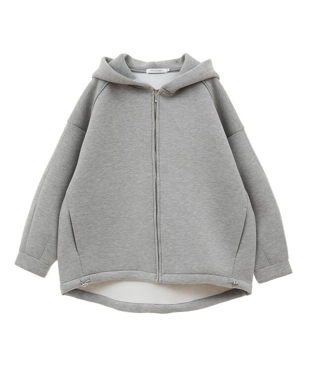 AMERICAN HOLIC ポンチドロストＺＩＰパーカー Light Gray Mixture