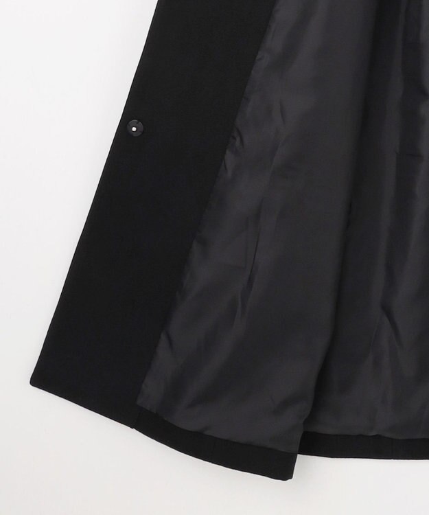 Feroux ダッフルデザインAライン コート ブラック系