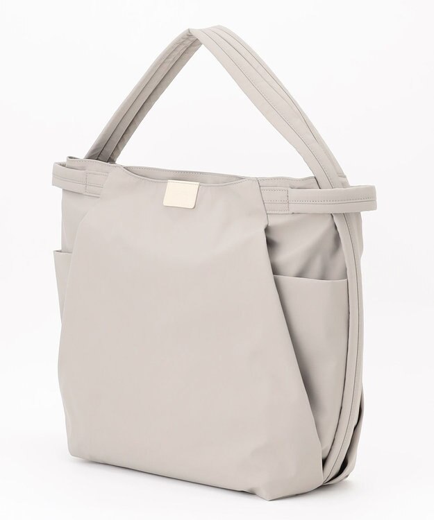 Y'SACCS 【ナイロンタフタ】トラベルショルダーリュック グレージュ