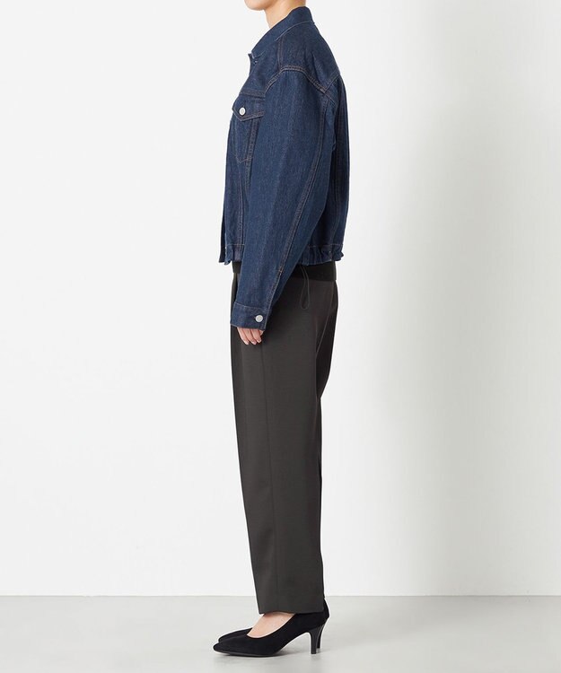 NAVE 【Nave　セットアップ可/洗える】14ozデニム ブルゾン ワンウォッシュ系