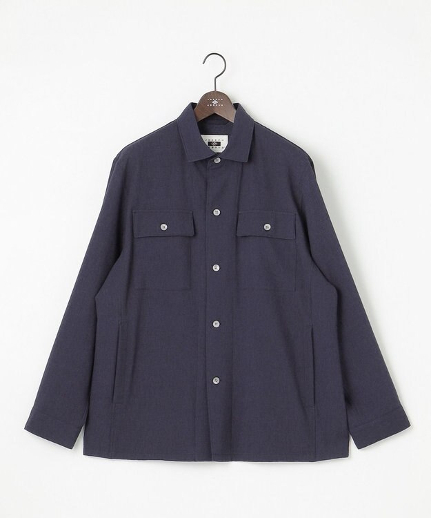 JOSEPH ABBOUD 【キングサイズ・驚きの多機能】ドライサッカー ブルゾン ブルー系