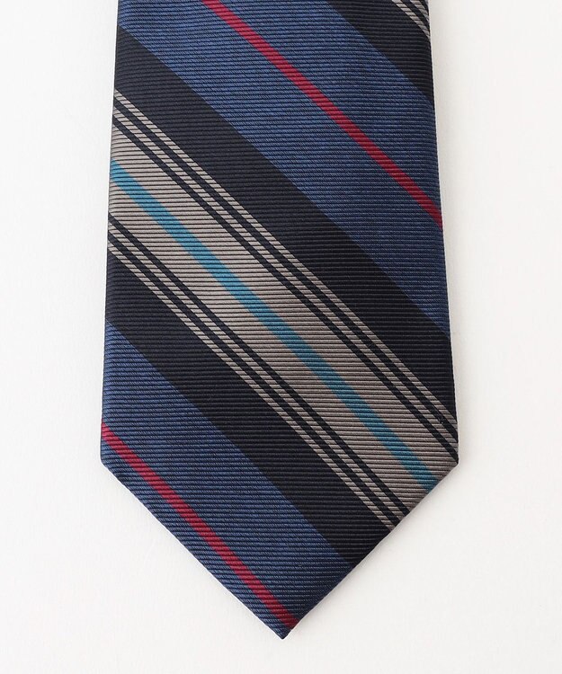 J.PRESS MEN 【JAPANESE TWILL STRIPE COLLECTION】ツイルストライプ ネクタイ ダルブルー系2