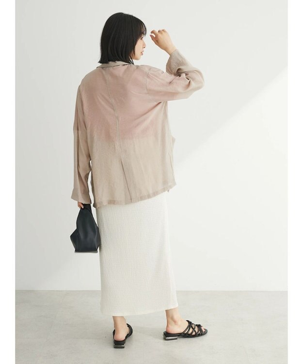 Green Parks ・ＥＬＥＮＣＡＲＥ　ＤＵＥ　シアーテーラージャケット Beige