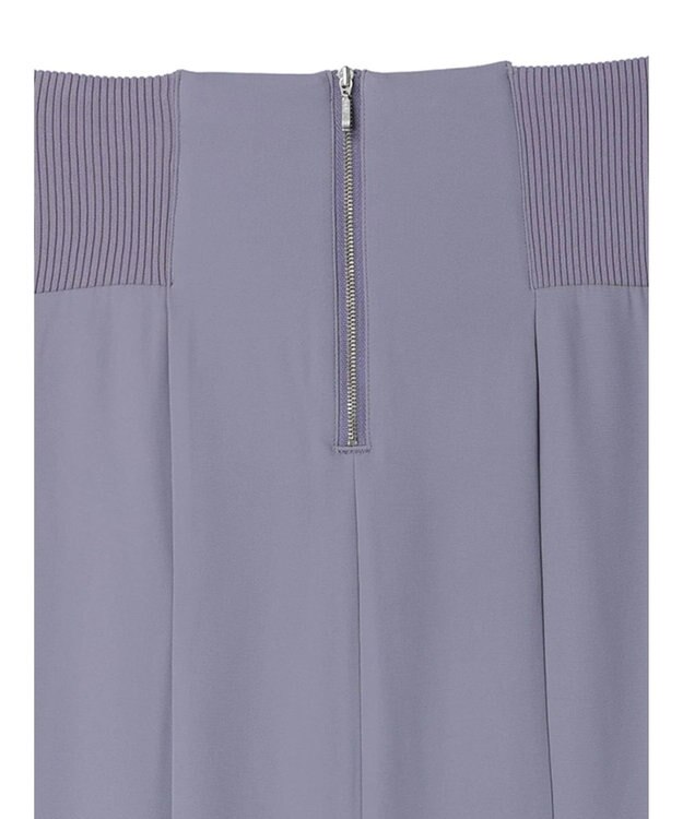 earth music&ecology バックレースサイドリブマーメイドスカート Blue