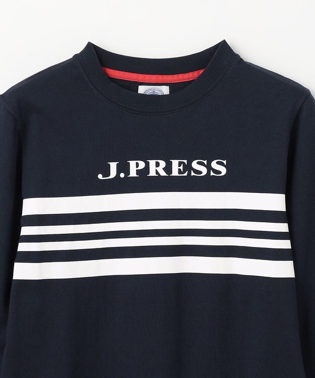 J.PRESS KIDS 【140-170cm】BORDER×COMBI カットソー ネイビー系