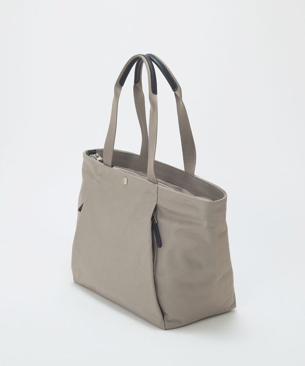 TOPKAPI 【Breath TOPKAPI】SLANT スラント ナイロン ユーティリティ トートバッグ 　A4 / 軽量 グレー