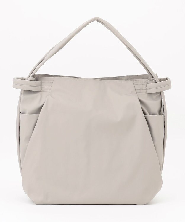 Y'SACCS 【ナイロンタフタ】トラベルショルダーリュック グレージュ