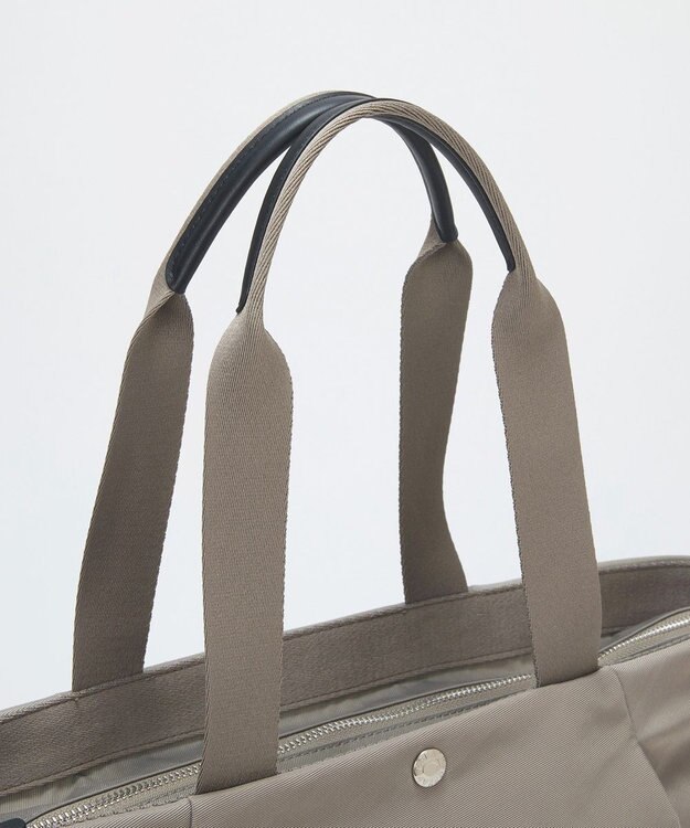 TOPKAPI 【Breath TOPKAPI】SLANT スラント ナイロン ユーティリティ トートバッグ 　A4 / 軽量 グレー