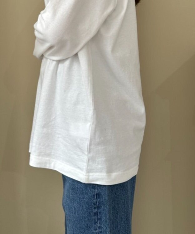 WEGO 【WEB限定】クルーネックプリントロンT 柄1