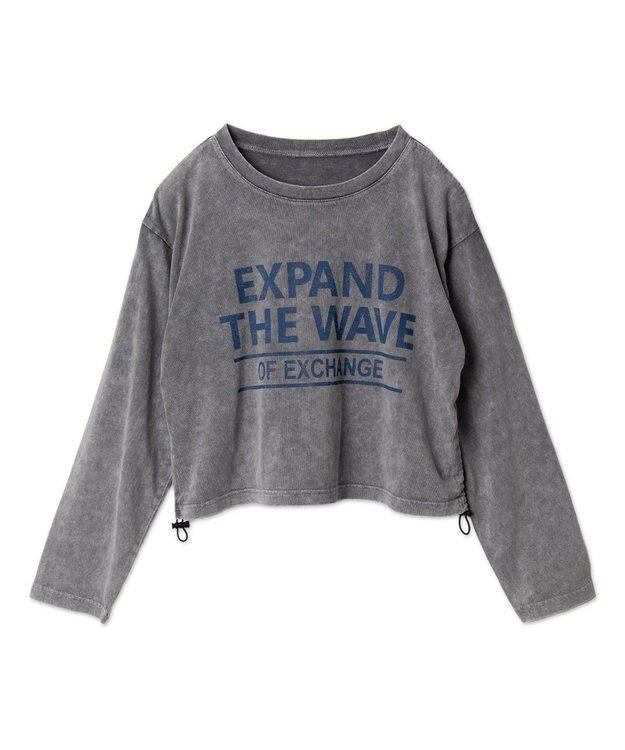 WEGO ヴィンテージウォッシュドロストロンT ライトグレー