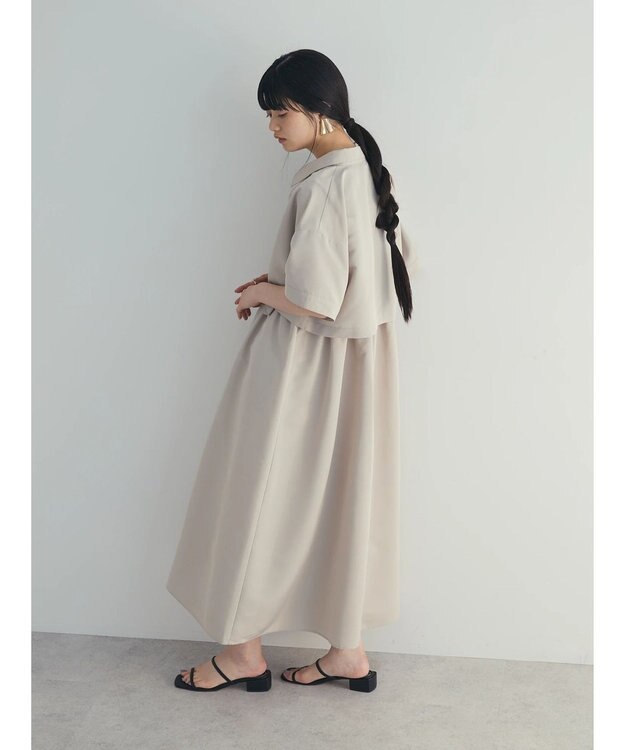 Green Parks armonia．ＳＥＴ２点　シャツワンピース Beige