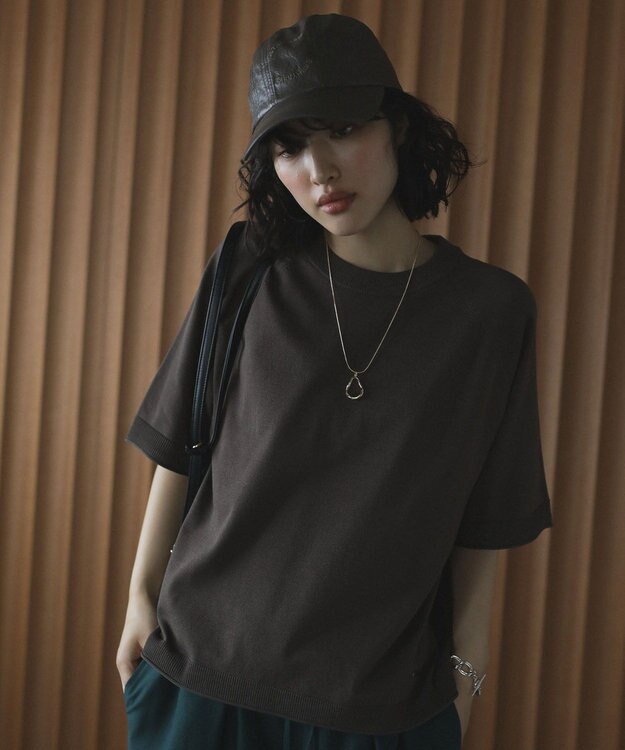 Green Parks ｅｖｅｒｙｗａｌｋ．ウ゛ィンテージレザーロゴキャップ Brown