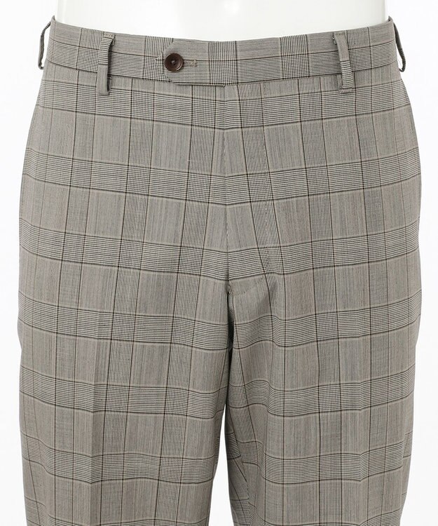 J.PRESS MEN 【ESSENTIAL  CLOTHING】グレナカートチェック スーツ ベージュ系3