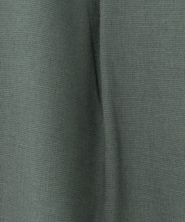 ANY 【ウエストゴム】清涼リネンカーゴパンツ モスグレー