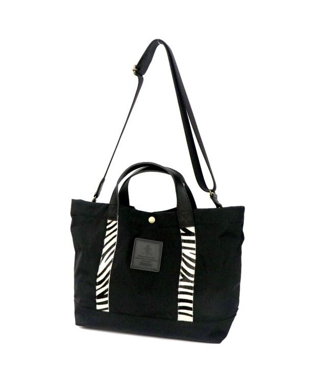 Regalo Felice 【軽量 / A4サイズ対応 / 自立する / 2way】トート / REGALO BKZ(ブラック×ゼブラ)