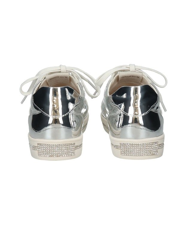 Bridget Birkin 【Bridget Birkin】サイドギャザービジュースニーカー シルバー