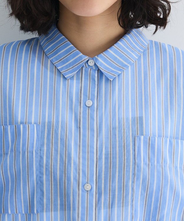 Green Parks Ｉ　ボイルポンチョチュニック Stripe